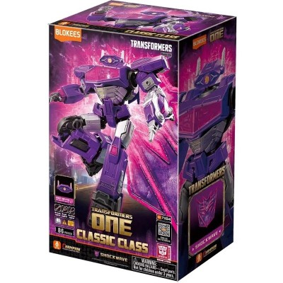 TRANSFORMERS ONE SHOCKWAVE CLASSIC CLASS MODEL KIT ACTION FIGURE BLOKEES