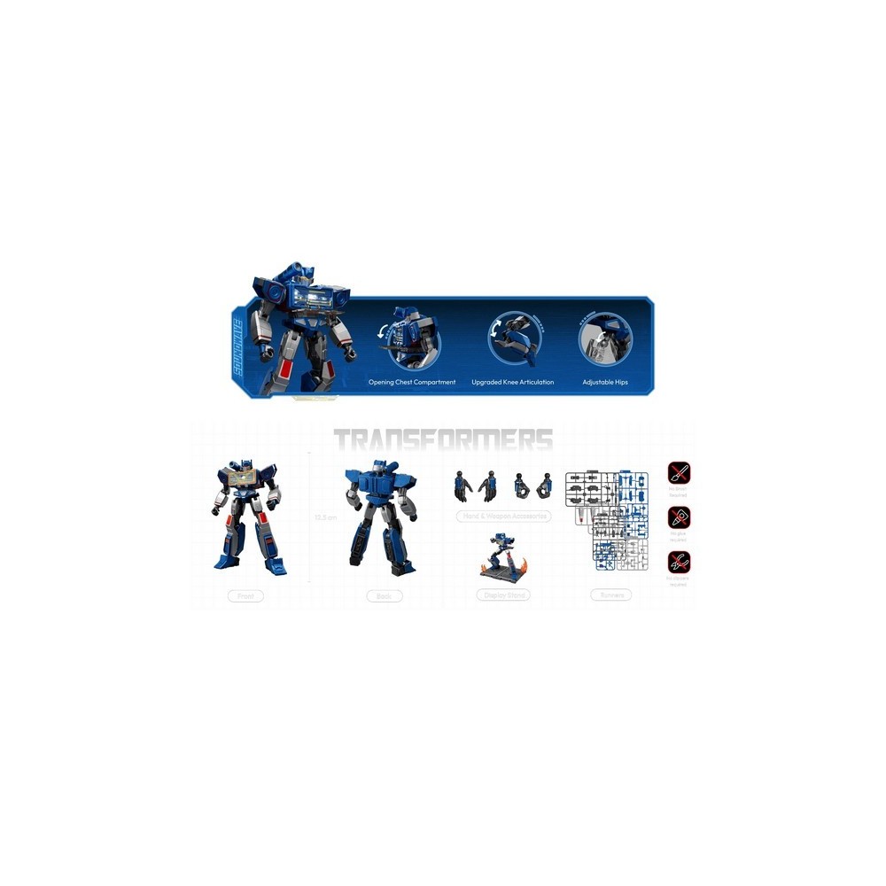 TRANSFORMERS ONE SOUNDWAVE CLASSIC CLASS MODEL KIT ACTION FIGURE BLOKEES