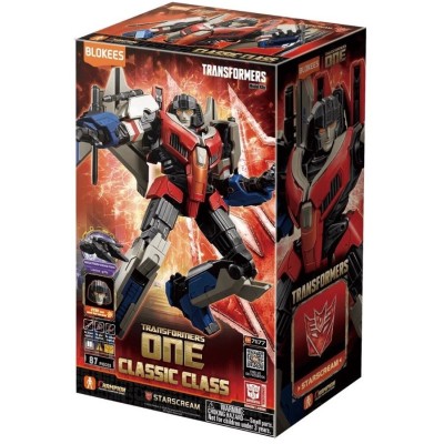 TRANSFORMERS ONE STARSCREAM CLASSIC CLASS MODEL KIT ACTION FIGURE BLOKEES