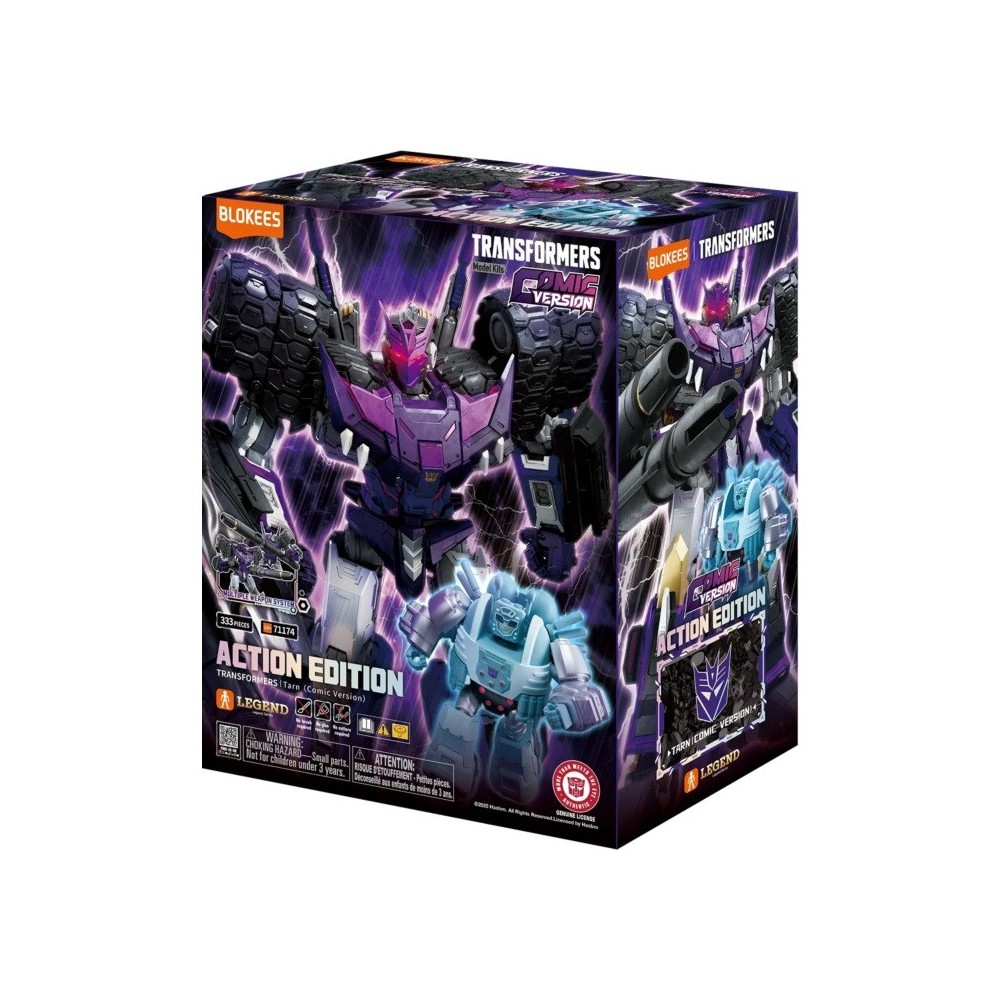 TRANSFORMERS COMIC VERSION TARN ACTION EDITION MODEL KIT ACTION FIGURE BLOKEES