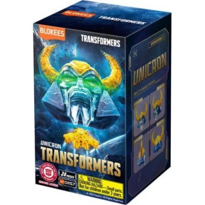TRANSFORMERS UNICRON TRANSPARENT DEFENDER VERSION MODEL KIT FIGURE BLOKEES
