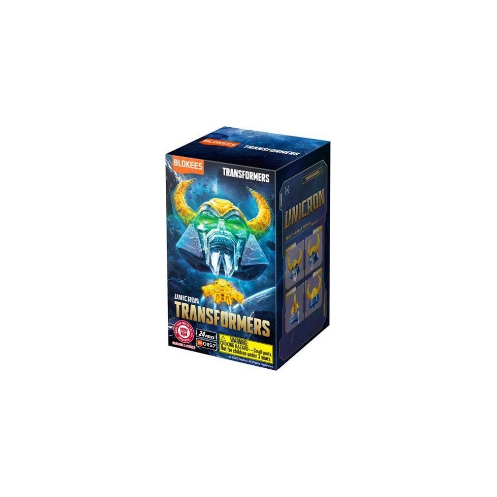 TRANSFORMERS UNICRON TRANSPARENT DEFENDER VERSION MODEL KIT FIGURE BLOKEES