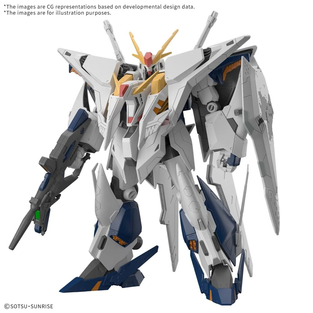 HG HIGH GRADE MOBILE SUIT GUNDAM HATHAWAY GUNDAM XI 1/144 MODEL KIT ACTION FIGURE BANDAI