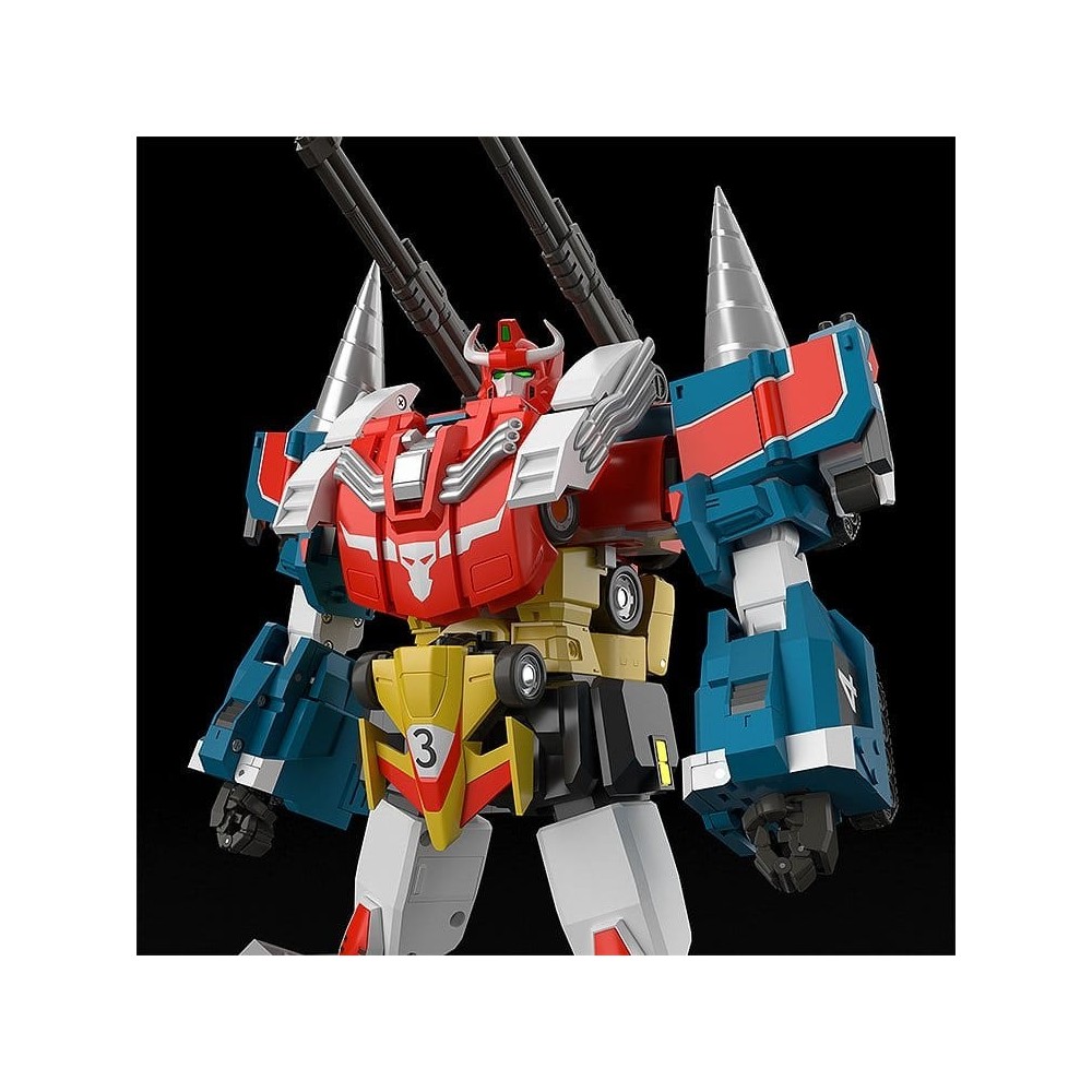 GOOD SMILE COMPANY THE BRAVE FIGHTER OF LEGEND DA-GARN SERIES THE GATTAI LAND BISON ACTION FIGURE