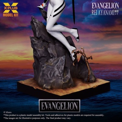 X-PLUS NEON GENESIS EVANGELION REI AYANAMI 1/8 SCALE PVC MODEL KIT FIGURE
