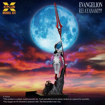 NEON GENESIS EVANGELION REI AYANAMI 1/8 MODEL KIT FIGURE X-PLUS