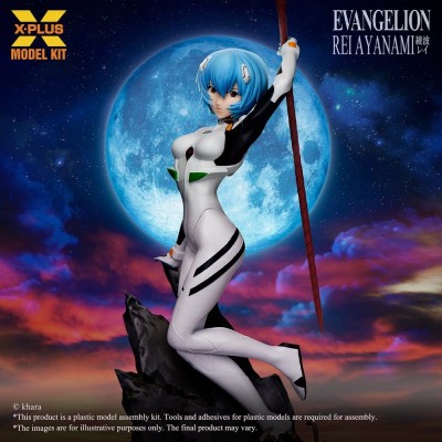 NEON GENESIS EVANGELION REI AYANAMI 1/8 MODEL KIT FIGURE X-PLUS