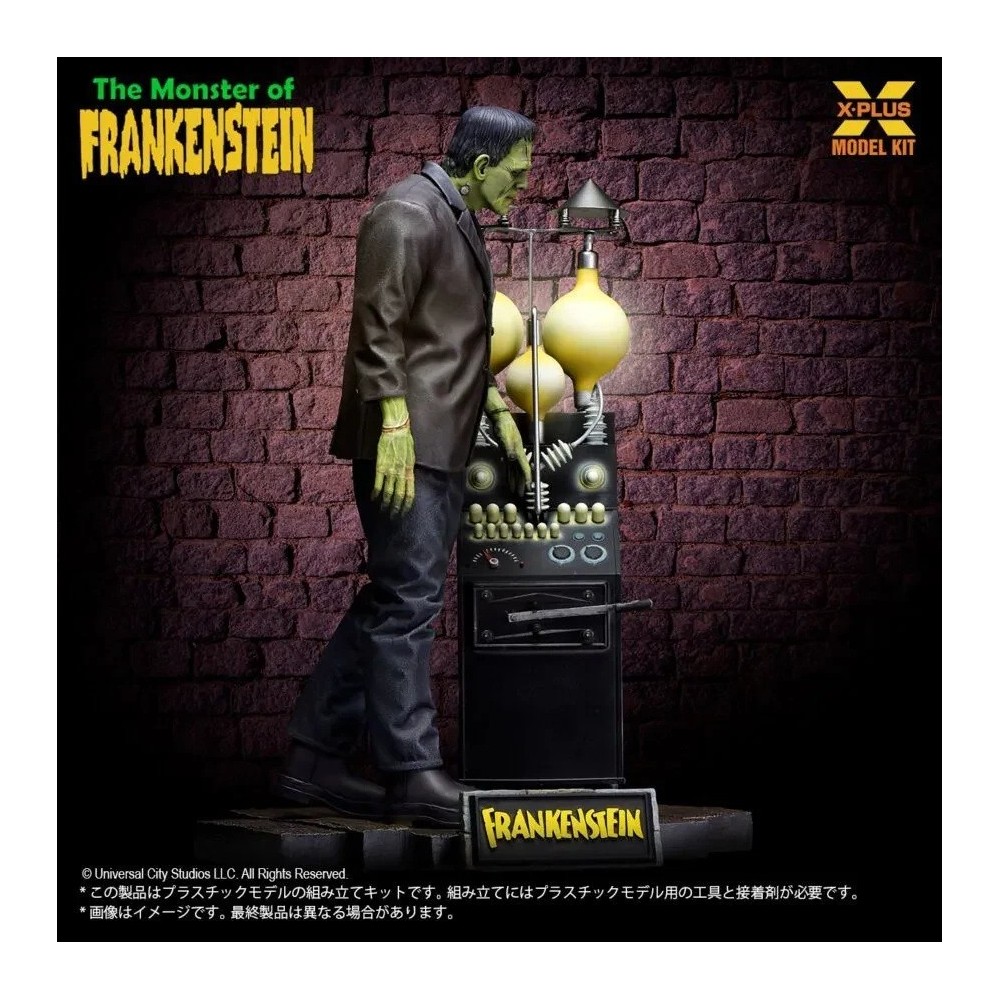 UNIVERSAL MONSTERS THE MONSTER OF FRANKENSTEIN 1/8 MODEL KIT FIGURE X-PLUS