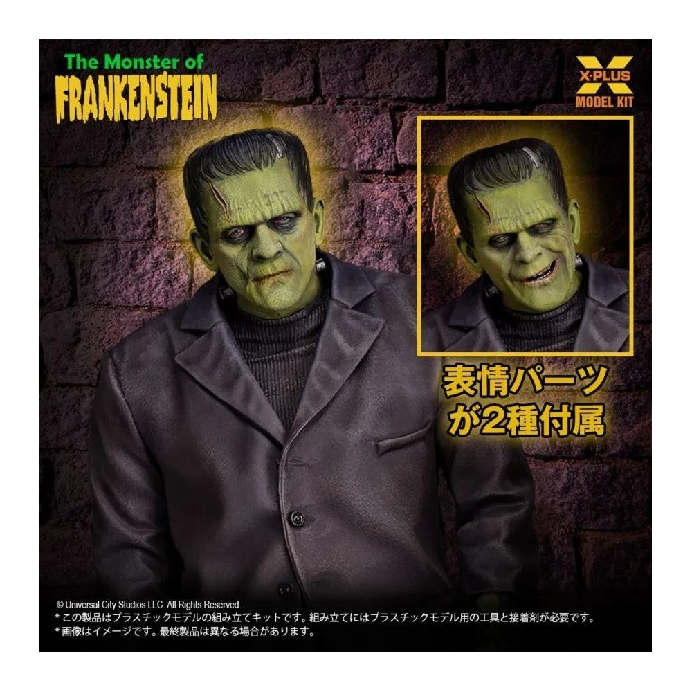 X-PLUS UNIVERSAL MONSTERS THE MONSTER OF FRANKENSTEIN 1/8 SCALE MODEL KIT FIGURE