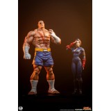 STREET FIGHTER SAGAT AND JULI STATUA FIGURE PCS PREMIUM COLLECTIBLES STUDIOS