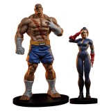 PCS PREMIUM COLLECTIBLES STUDIOS STREET FIGHTER SAGAT AND JULI 1/10 SCALE STATUE FIGURE