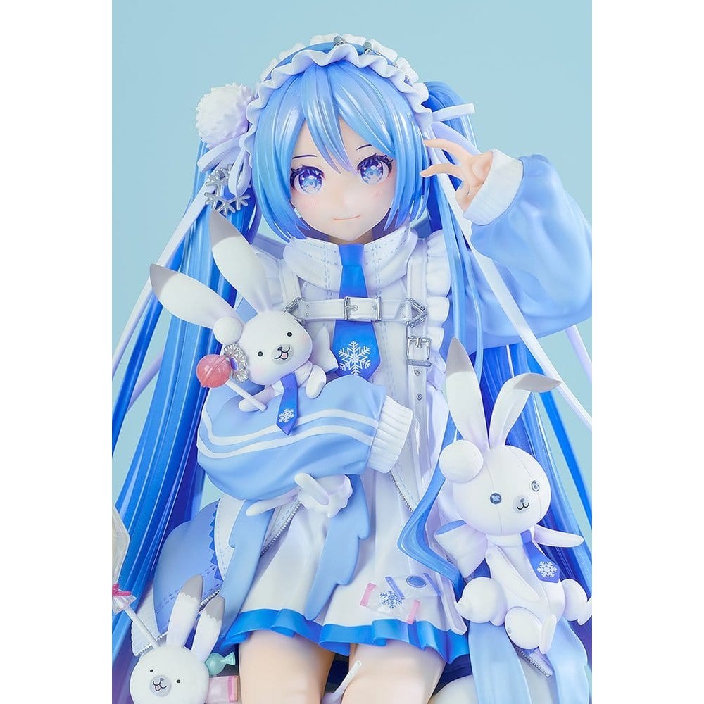 GOOD SMILE COMPANY HATSUNE MIKU SNOW MIKU YUKIIRO POP VERSION 1/7 SCALE FIGURE STATUE