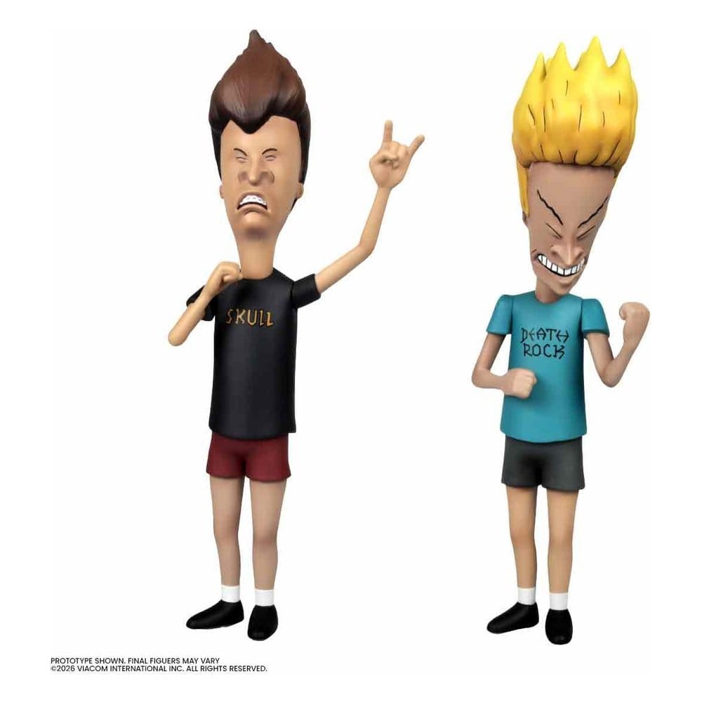 MONDO BEAVIS & BUTTHEAD 2-PACK SET ACTION FIGURE