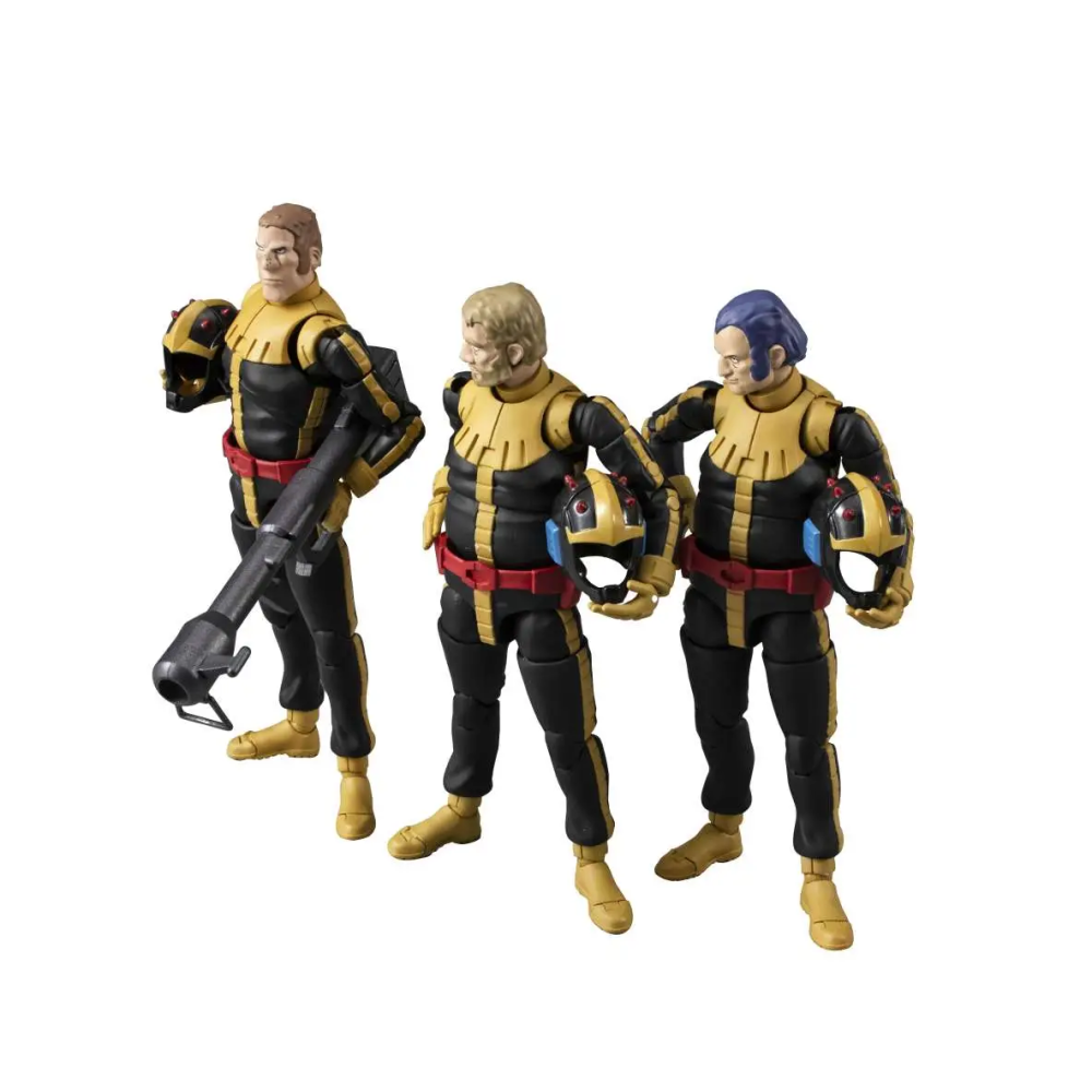 GUNDAM G.M.G. COLLECTION PRINCIPALITY OF ZEON SET PVC ACTION FIGURE