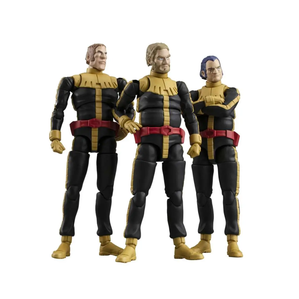 GUNDAM G.M.G. COLLECTION PRINCIPALITY OF ZEON SET PVC ACTION FIGURE