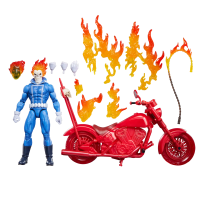 MARVEL LEGENDS GHOST RIDER  WITH BIKE ACTION FIGURE