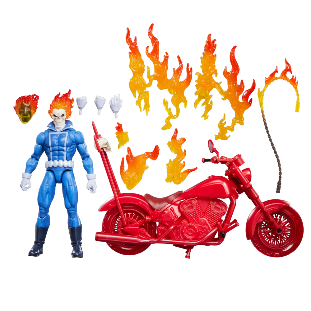 MARVEL LEGENDS GHOST RIDER JOHNNY BLAZE ACTION FIGURE