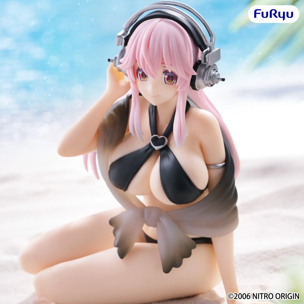 SUPER SONICO BLACK SWIMSUIT NOODLE STOPPER FIGURE STATUE
