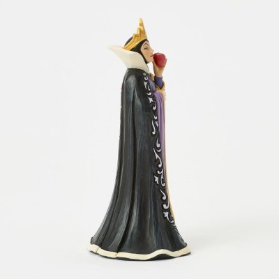 ENESCO DISNEY BIANCANEVE EVIL QUEEN A WICKED BITE STATUA FIGURE