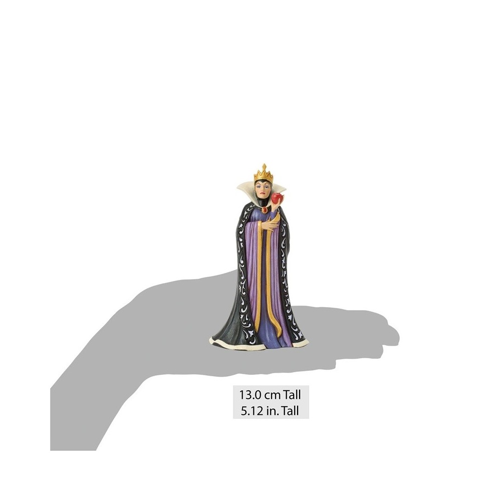 ENESCO DISNEY BIANCANEVE EVIL QUEEN A WICKED BITE STATUA FIGURE