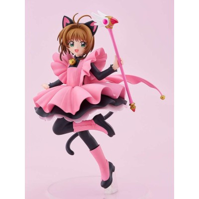GOOD SMILE COMPANY CARDCAPTOR SAKURA BLACK CAT COSTUME POP UP PARADE L SIZE STATUE PVC FIGURE