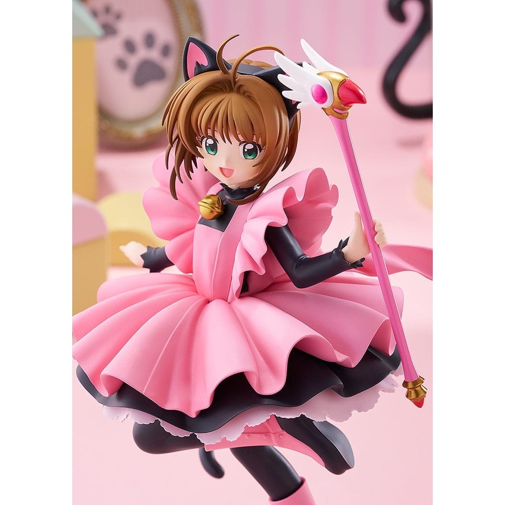 BUY CARDCAPTOR SAKURA BLACK CAT COSTUME POP UP PARADE L SIZE STATUE...
