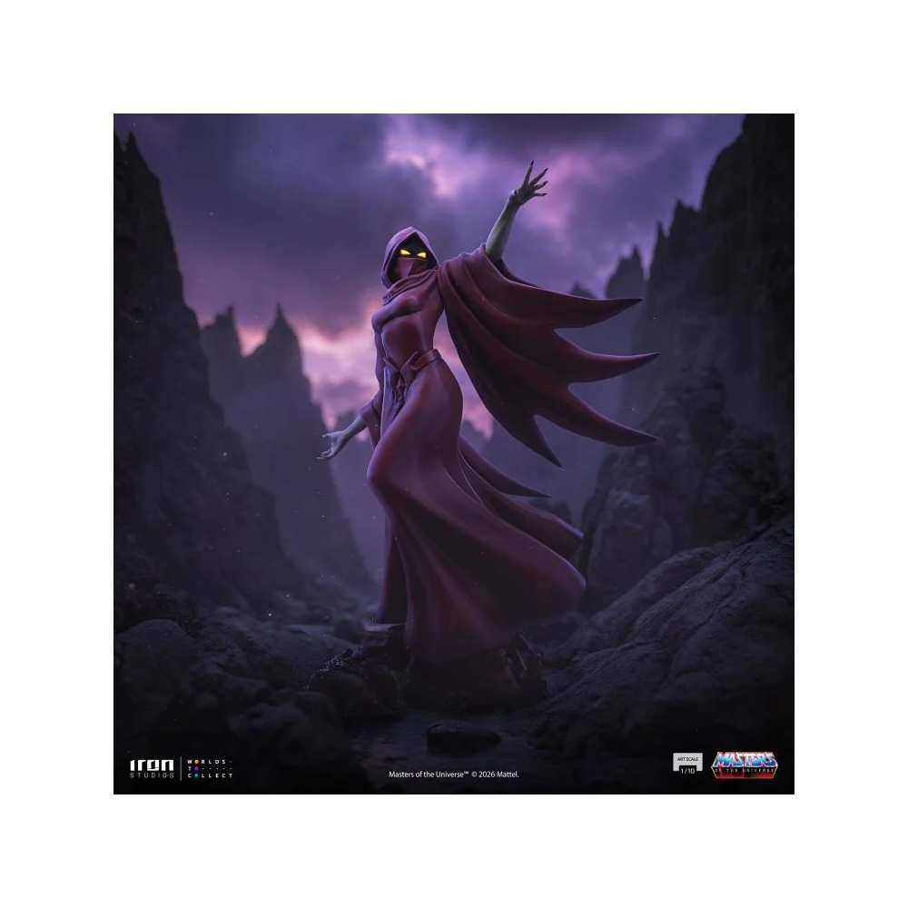 MASTERS OF THE UNIVERSE SHADOW WEAVER ART SCALE STATUA