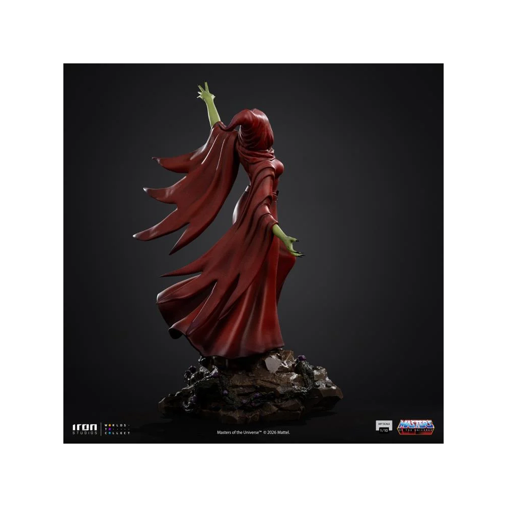 MASTERS OF THE UNIVERSE SHADOW WEAVER ART SCALE STATUE