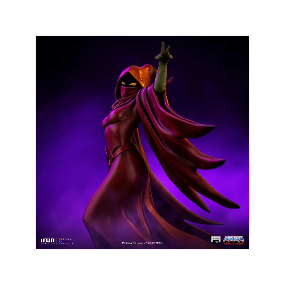 MASTERS OF THE UNIVERSE SHADOW WEAVER ART SCALE STATUA