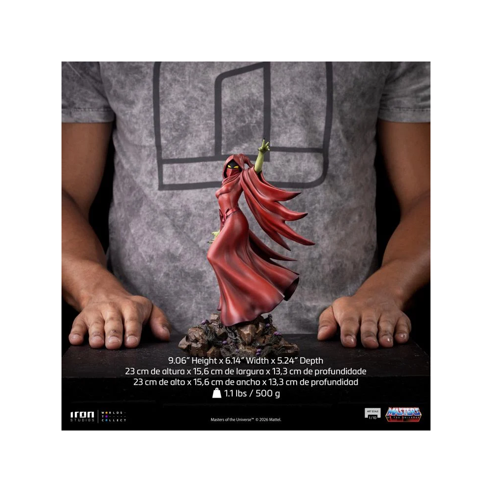 MASTERS OF THE UNIVERSE SHADOW WEAVER ART SCALE STATUE