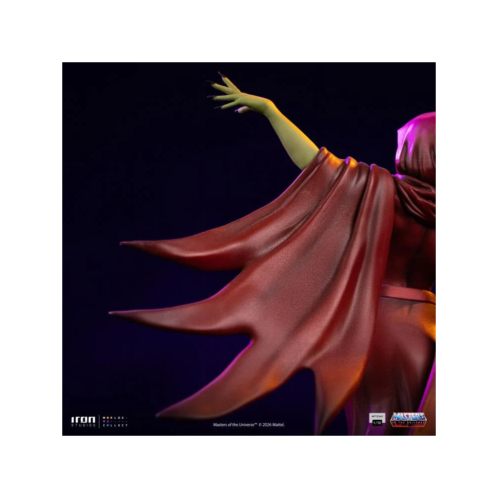 MASTERS OF THE UNIVERSE SHADOW WEAVER ART SCALE STATUE