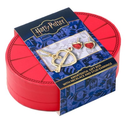 CARAT HARRY POTTER DONI DELLA MORTE ORECCHINI IN ARGENTO