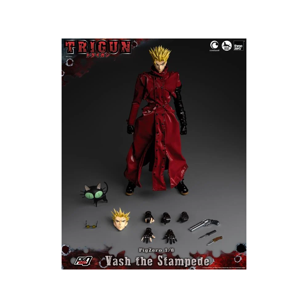 TRIGUN VASH THE STAMPEDE FIGZERO 1/6 ACTION FIGURE