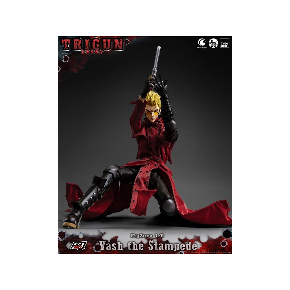 TRIGUN VASH THE STAMPEDE FIGZERO SERIES 1/6 ACTION FIGURE