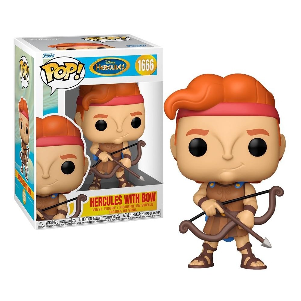 FUNKO POP! DISNEY HERCULES 1666 HERCULES WITH BOW BOBBLE HEAD FIGURE