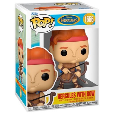 FUNKO POP! DISNEY HERCULES 1666 HERCULES WITH BOW BOBBLE HEAD FIGURE
