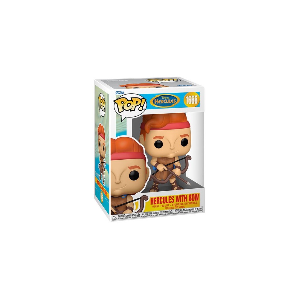 FUNKO POP! DISNEY HERCULES 1666 HERCULES WITH BOW BOBBLE HEAD FIGURE