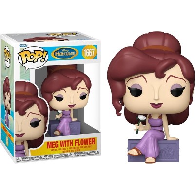 FUNKO POP! DISNEY HERCULES 1667 MEG WITH FLOWER BOBBLE HEAD FIGURE