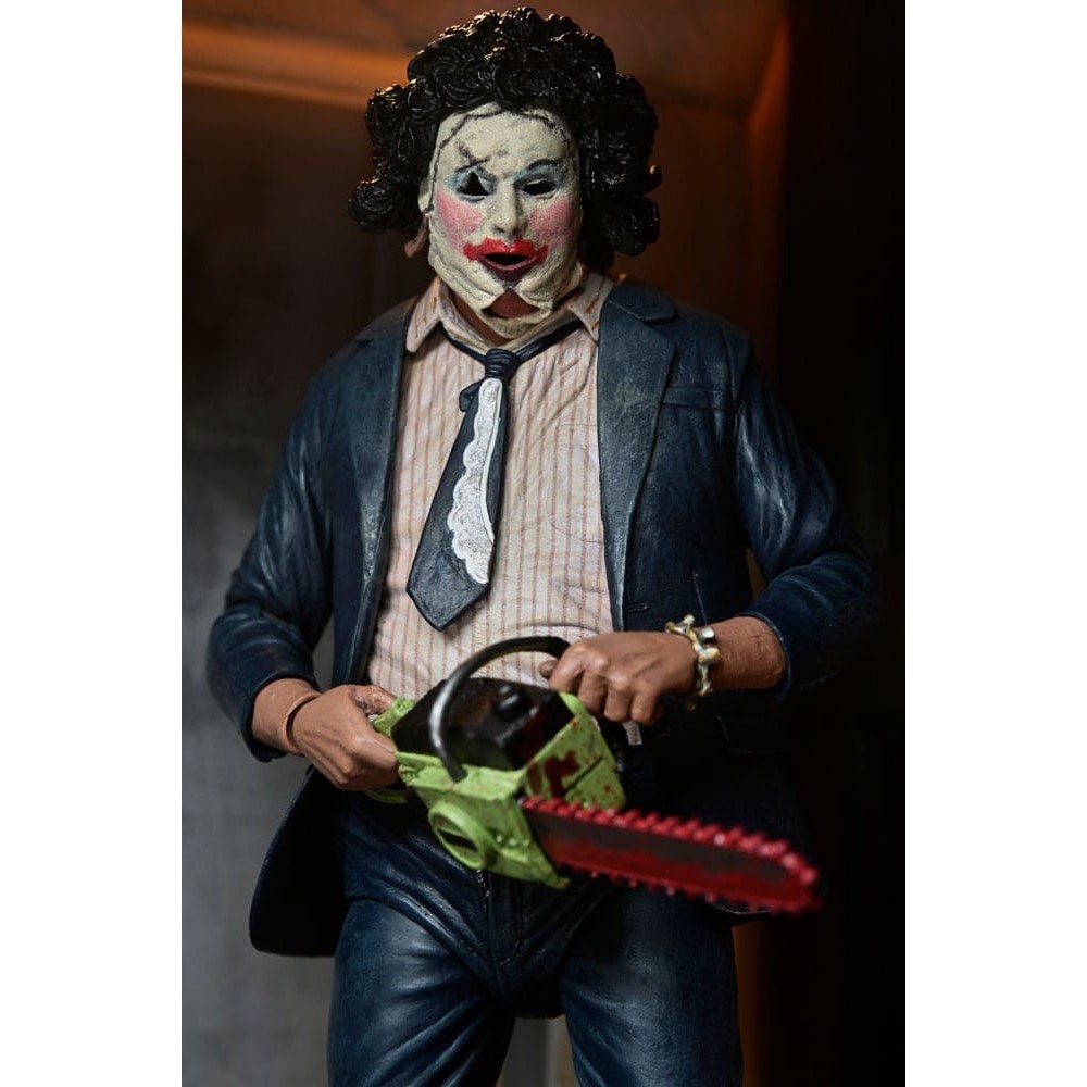 THE TEXAS CHAINSAW MASSACRE ULTIMATE LEATHERFACE PRETTY WOMAN 50TH ANNIVERSARY ACTION FIGURE