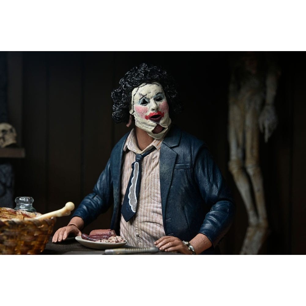 THE TEXAS CHAINSAW MASSACRE ULTIMATE LEATHERFACE PRETTY WOMAN 50TH ANNIVERSARY ACTION FIGURE