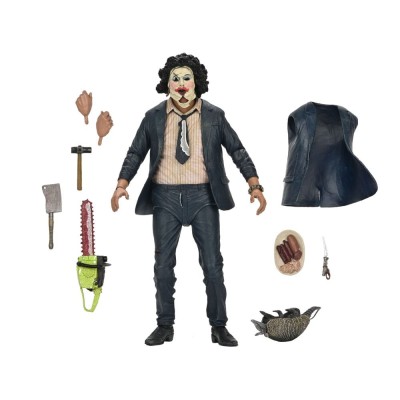 THE TEXAS CHAINSAW MASSACRE ULTIMATE LEATHERFACE PRETTY WOMAN 50TH ANNIVERSARY ACTION FIGURE
