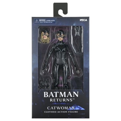 BATMAN RETURNS 1992 CATWOMAN CLOTHED ACTION FIGURE