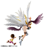 DIGIMON ANGEWOMON & HIKARI YAGAMI GEM STATUA FIGURE