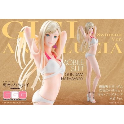 GGG MS GUNDAM HATHAWAY GIGI ANDALUCIA BATHING SUIT STATUA
