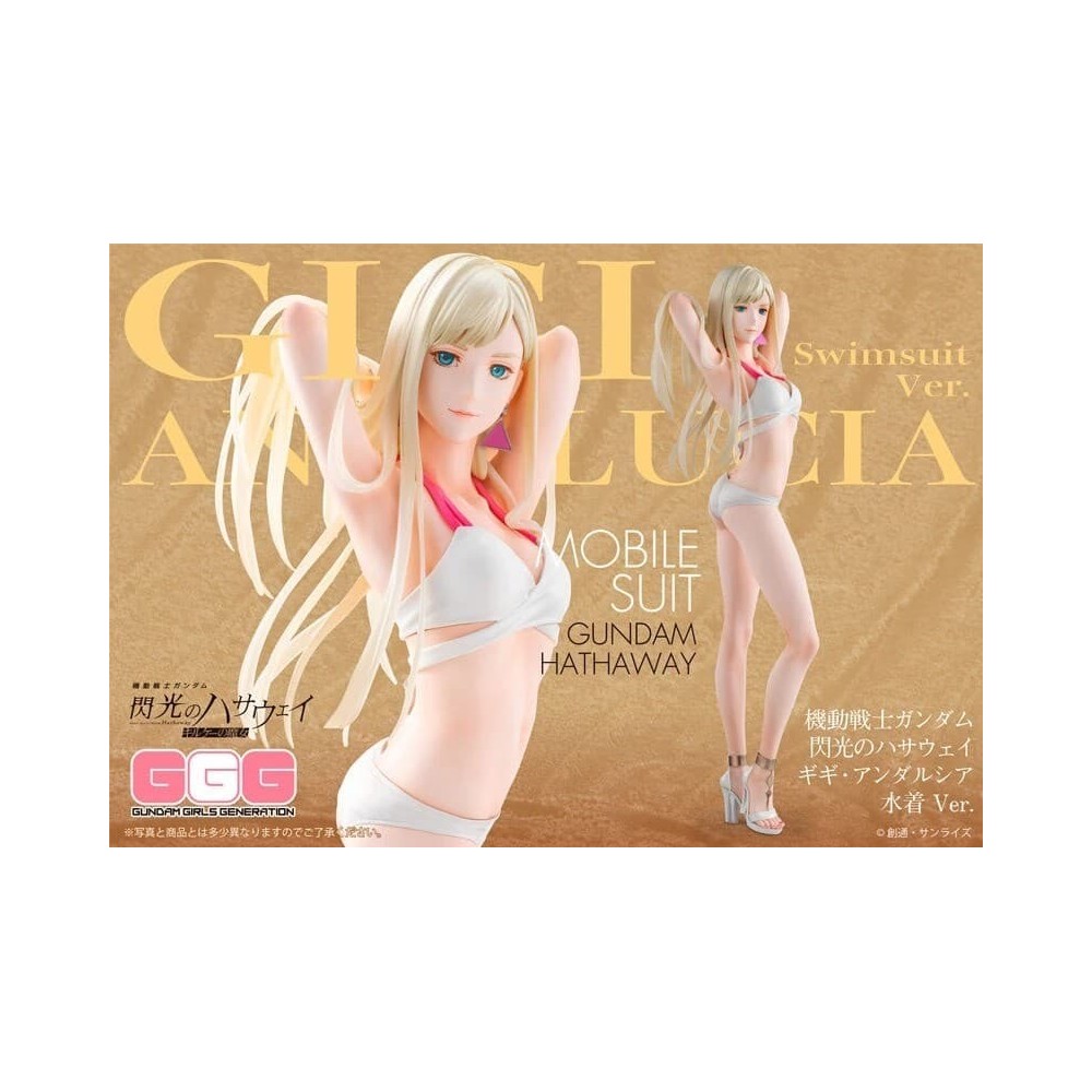 GGG MS GUNDAM HATHAWAY GIGI ANDALUCIA BATHING SUIT STATUA