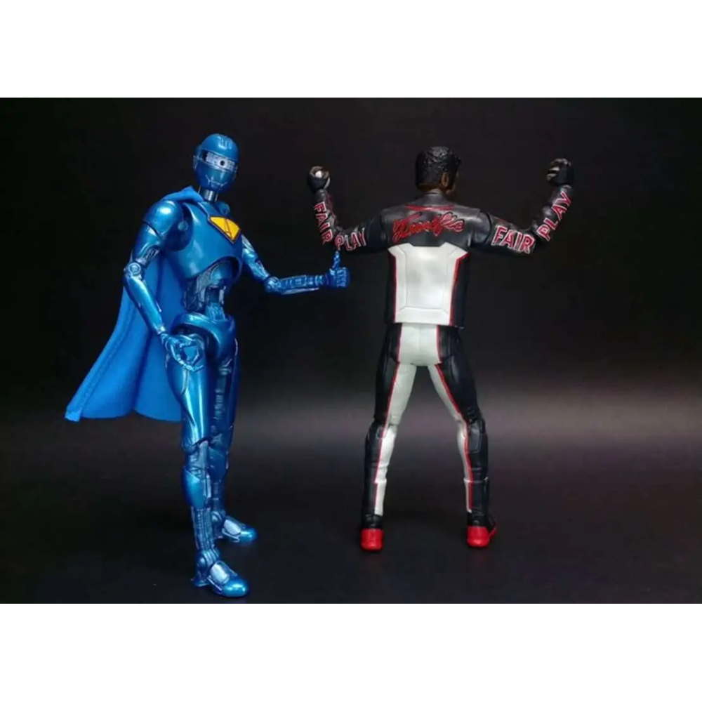 DC THEATRICAL DLX SUPERMAN MOVIE SET 6X ACTION FIGURE