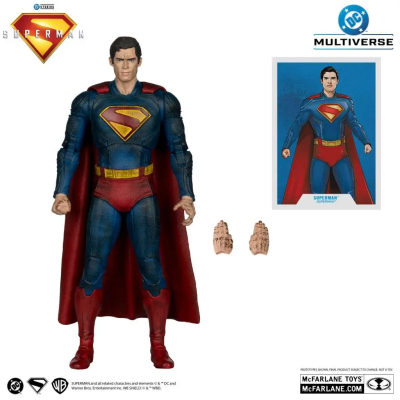 DC THEATRICAL DLX SUPERMAN MOVIE SET 6X ACTION FIGURE