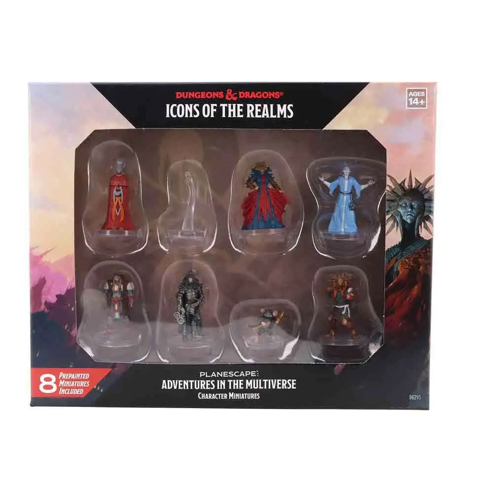 ICONS OF THE REALMS PLANESCAPE ADVENTURES CHARACTER MINIATURES SET