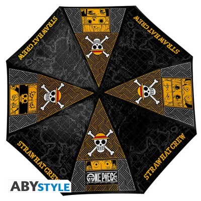 ABYSTYLE ONE PIECE STRAW HAT CREW OMBRELLO AUTOMATICO