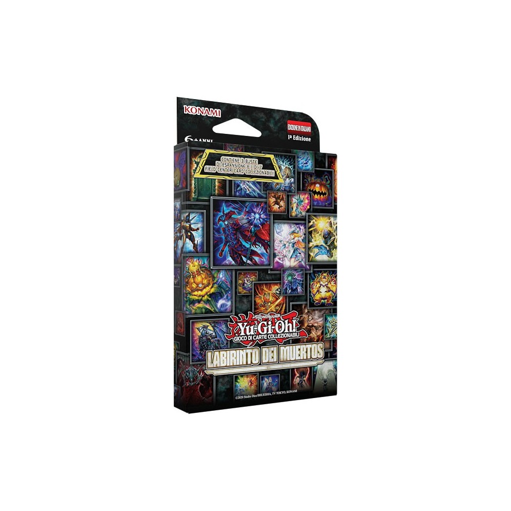 YU-GI-OH! TRADING CARD GAME LABIRINTO DEI MUERTOS BLISTER 3 BUSTE